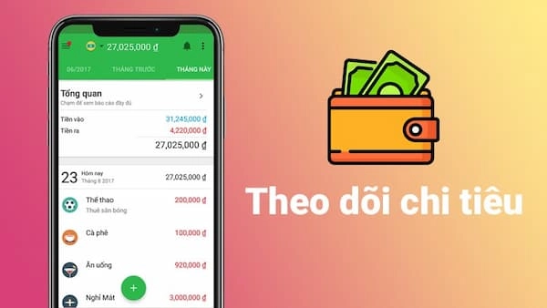 Ứng dụng quản lý tài chính giúp bạn kiểm soát chi tiêu