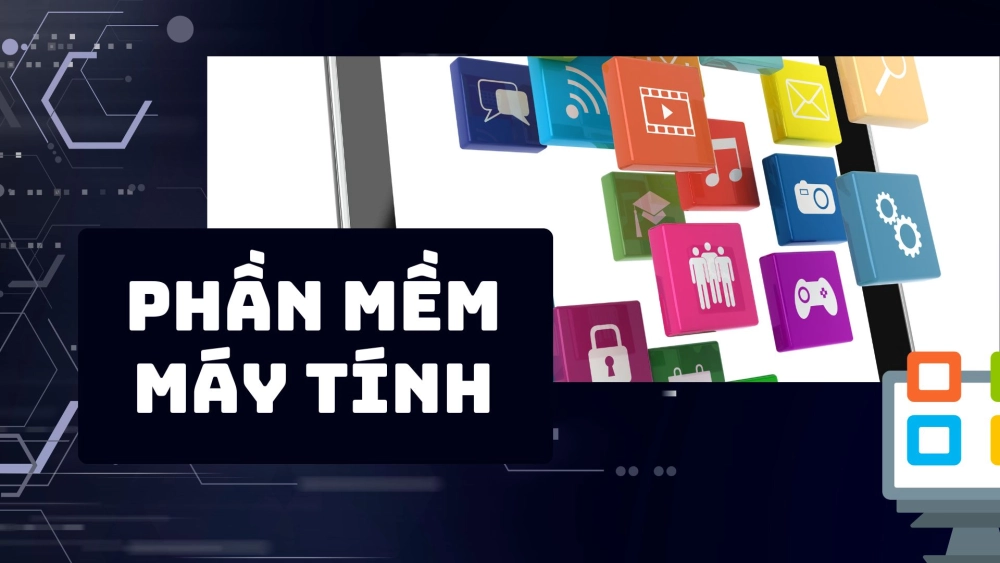 Làm việc với nhiều biểu tượng phần mềm ứng dụng phổ biến