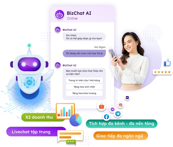Chatbot AI trả lời câu hỏi khách hàng dựa trên công nghệ Google Cloud