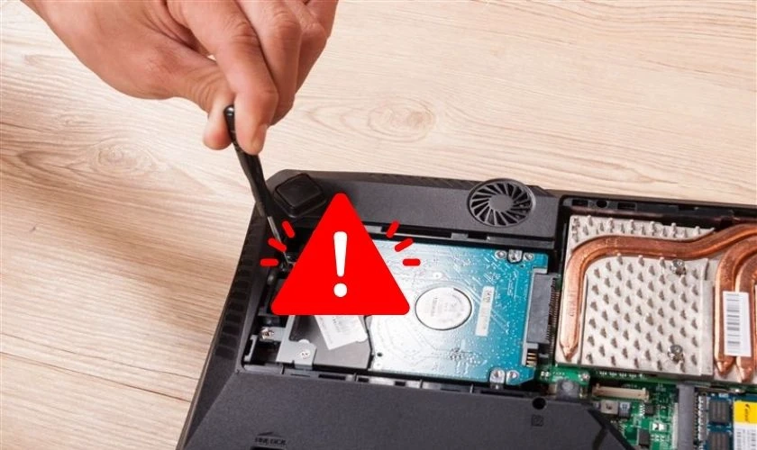 Dấu hiệu ổ cứng sắp hỏng.