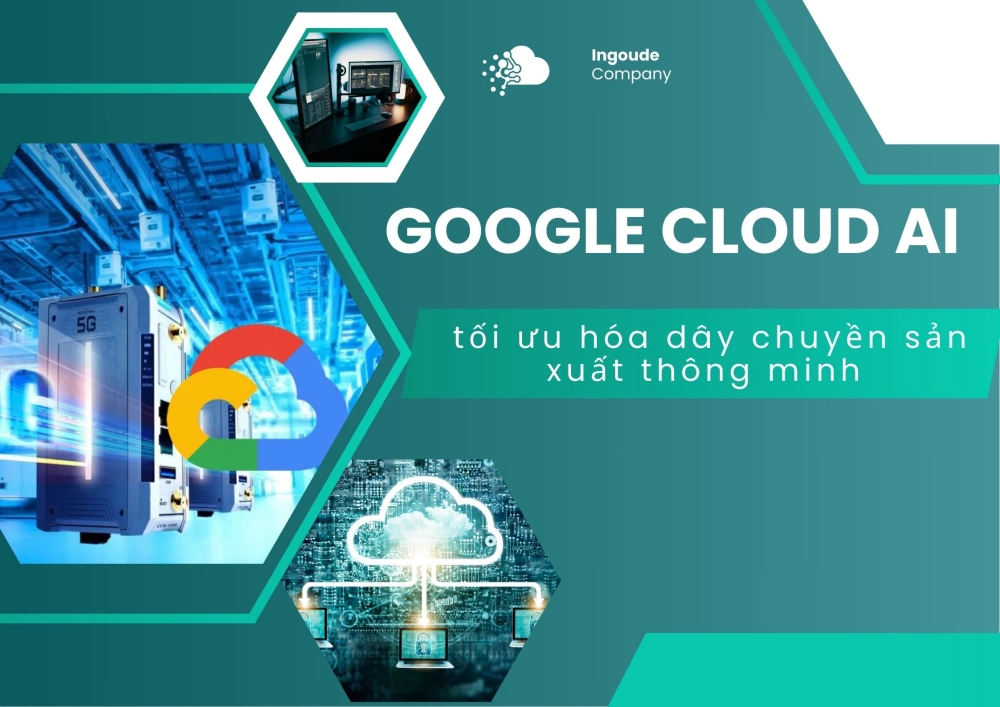 Google cloud AI.tối ưu hóa dây chuyền sản xuất thông minh
