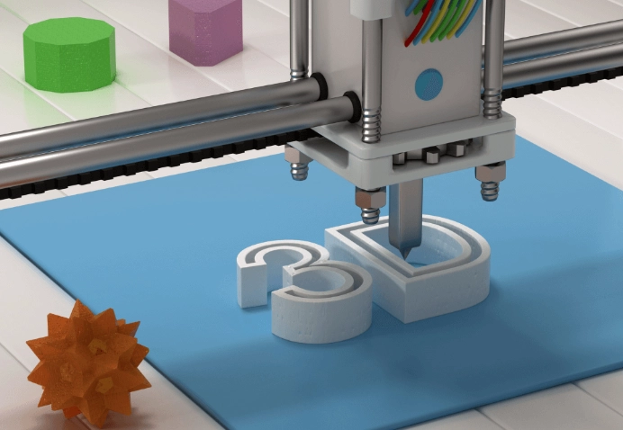 Công nghệ in 3D: tạo vật thể từ thiết kế số ba chiều.