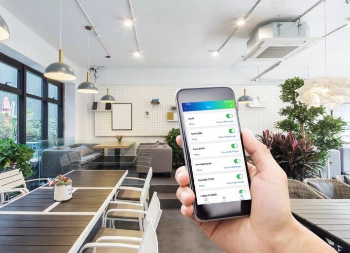 Công nghệ tiết kiệm năng lượng trong các tòa nhà thông minh.