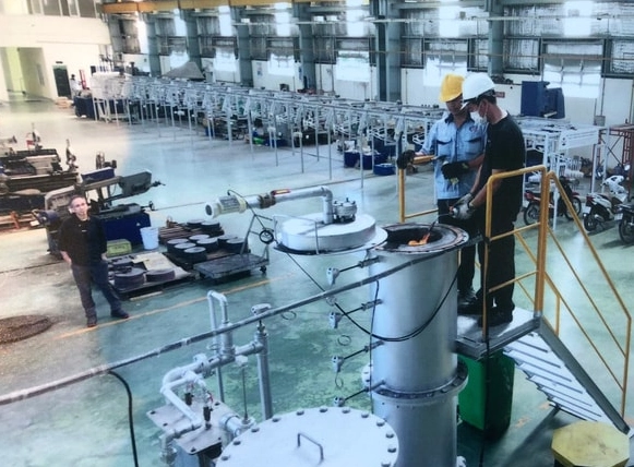 Chú thích ảnh: Công nghệ xử lý rác thải thông minh cho một tương lai sạch hơn.