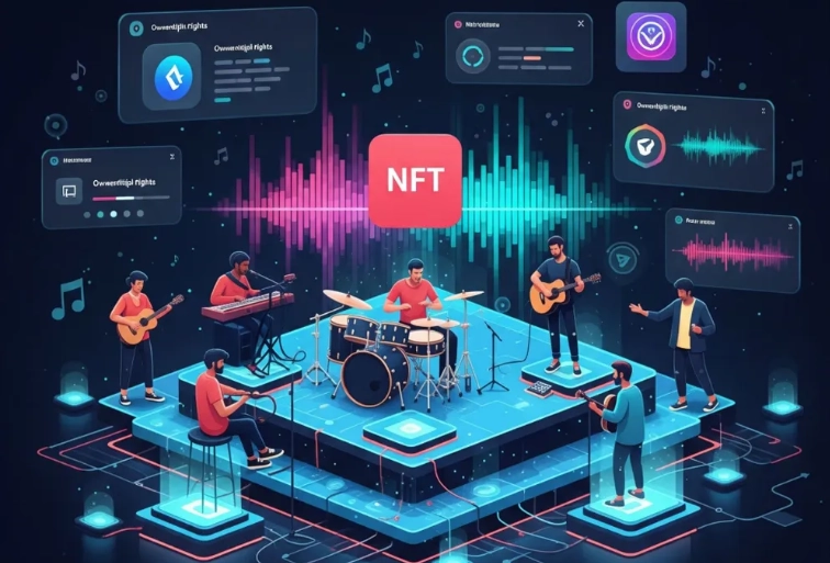 NFT giúp xác thực bản gốc và trả tiền bản quyền trực tiếp cho nghệ sĩ.