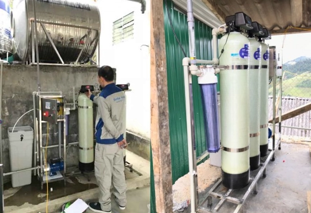 Công nghệ lọc nước cung cấp nguồn nước sạch.