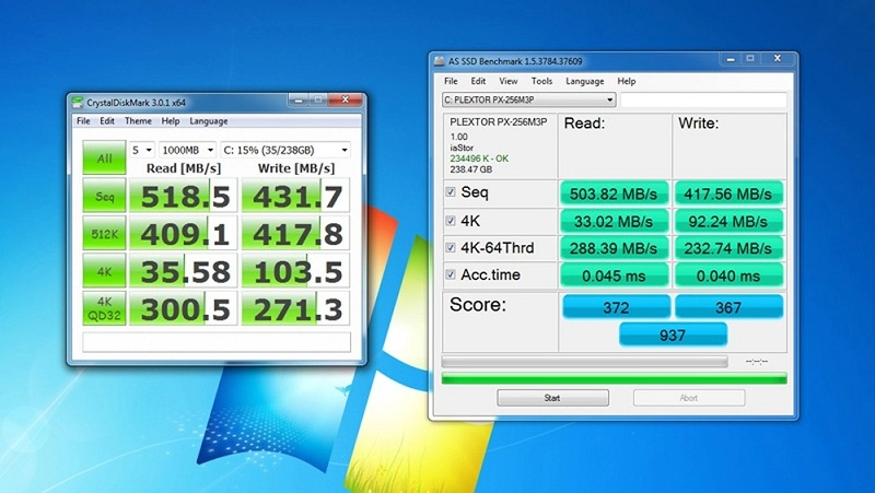 So sánh HDD Scan với CrystalDiskInfo