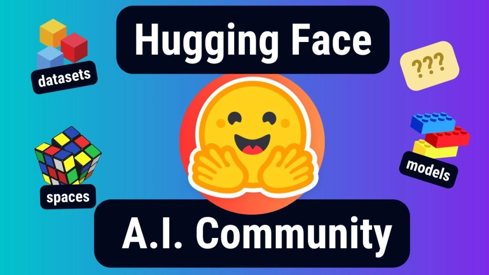 Thư viện Hugging Face hiển thị mã Python để xây dựng mô hình NLP