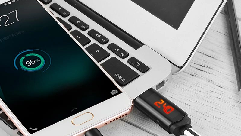 sử dụng cáp USB để đồng bộ dữ liệu