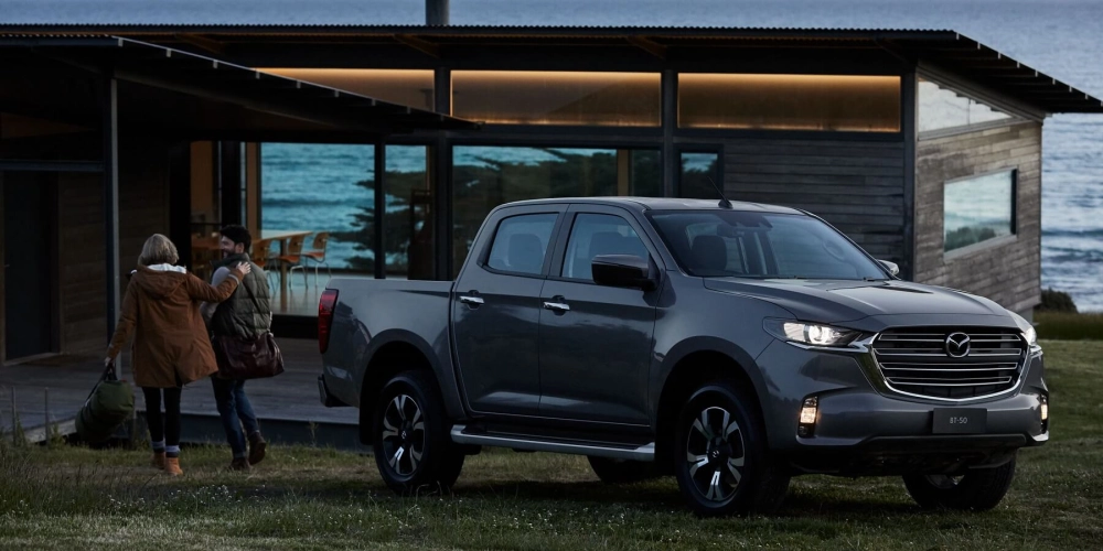 Mazda BT-50 2025 với thiết kế trẻ trung, nằm trong top xe bán tải đáng mua nhất 2025.