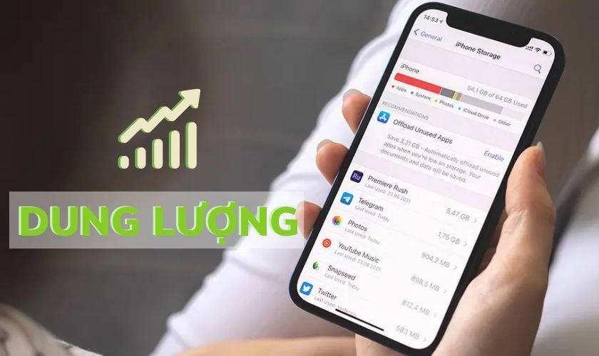 "Tối ưu hóa lưu trữ" để có thêm dung lượng