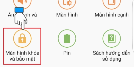 Cài đặt mật khẩu màn hình khóa trên Android tránh virus